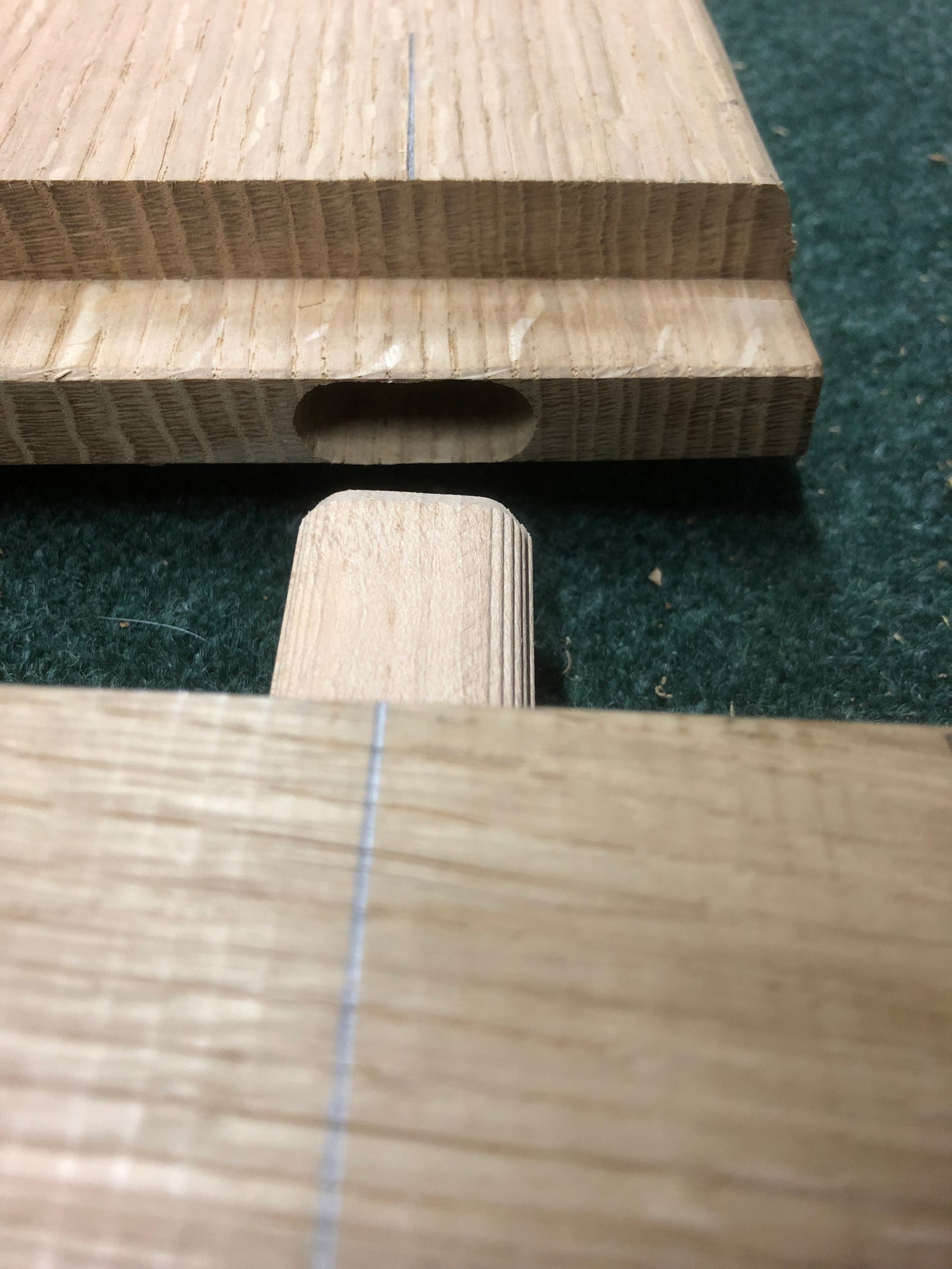 English Oak, Country Cottage Kitchen Island.