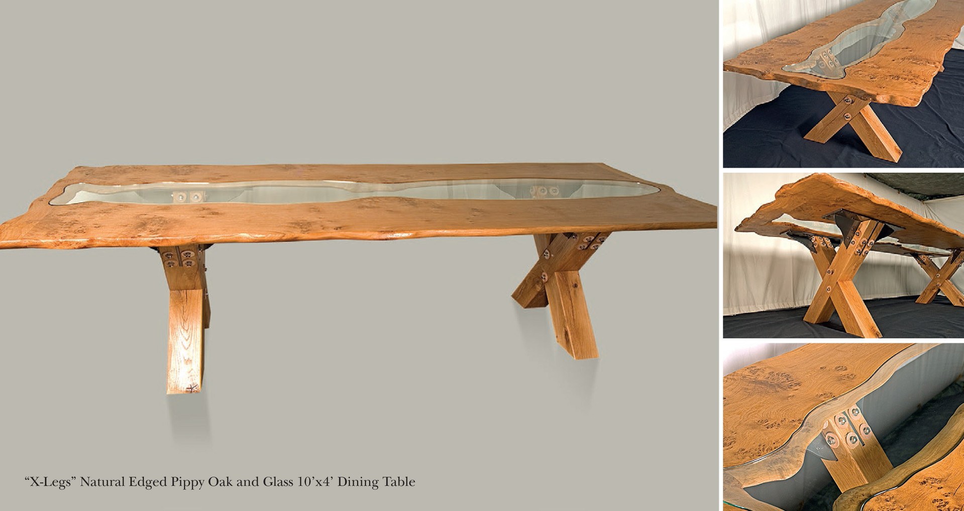 Natural Edged Dining Table
