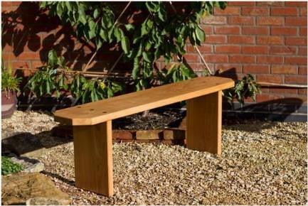 Adult Solid Oak Bench (3 seat) The Fine Wooden Article Company