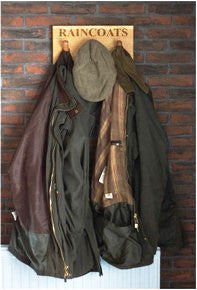 3 PEG Traditional Solid Oak Coat Peg Rail, wall-mounted, bespoke, engraved &amp; hand crafted from sustainable woods in our Gloucestershire workshop, UK. The Fine Wooden Article Company.