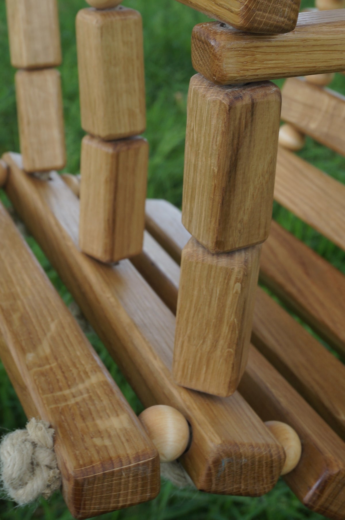 Toddler Tree Swing. ‘The Lily Swing’ Solid Oak Tree Swing - Toddler Safe