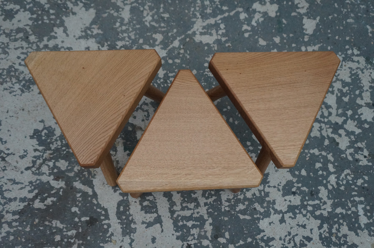 Mummy&#39;s Solid Oak Milking Stool