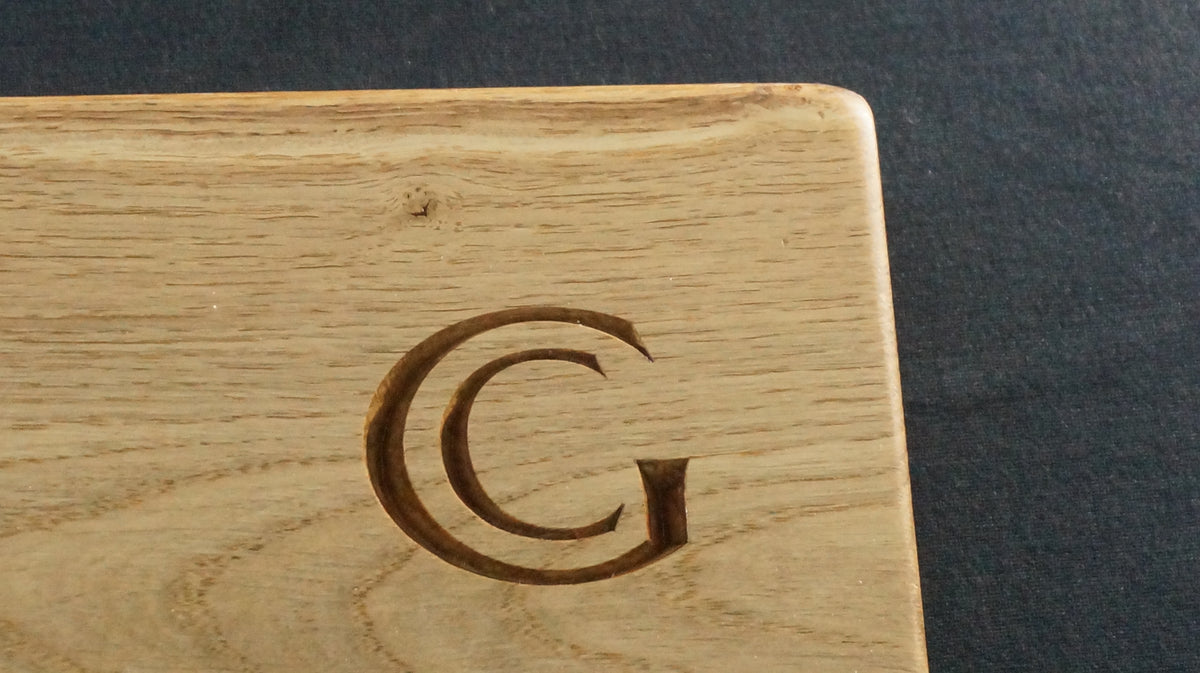 Personalised Oak Serving Platter