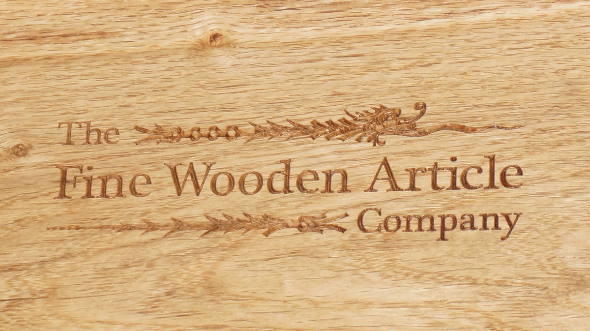 Personalised Oak Serving Platter  The Fine Wooden Article Company