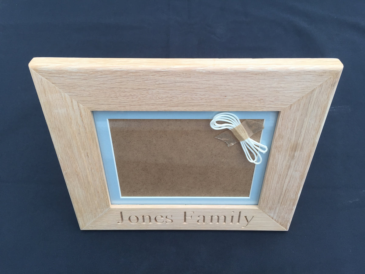 Solid Oak Picture Frame (8x6)