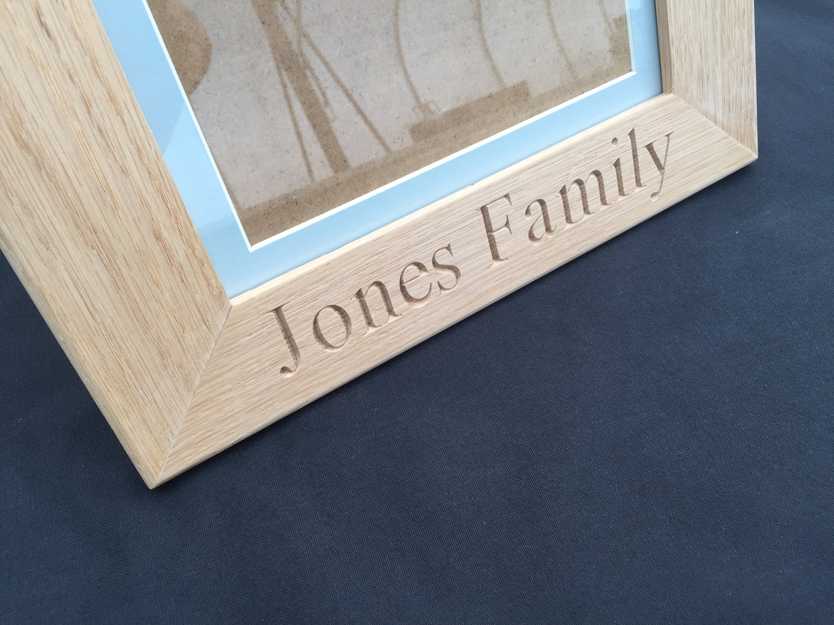 Solid Oak Picture Frame (8x6)
