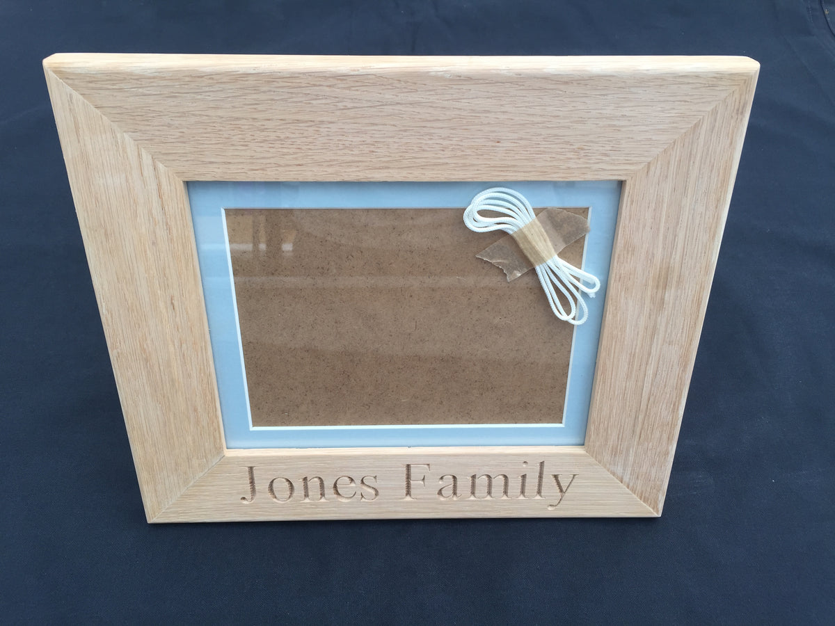 Solid Oak Picture Frame (8x6)