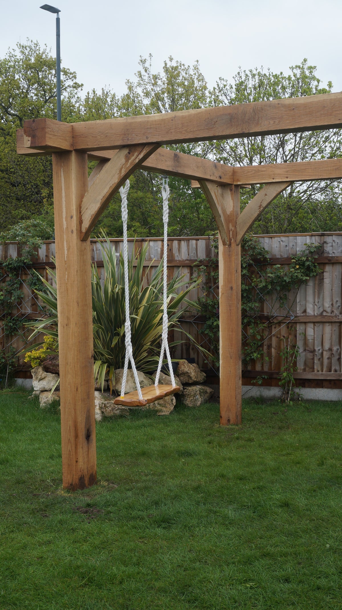 Design Build and Installation of an Oak Frame Gazebo or Pergola