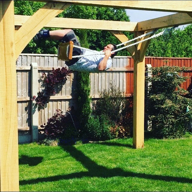 Design Build and Installation of an Oak Frame Pergola or Gazebo